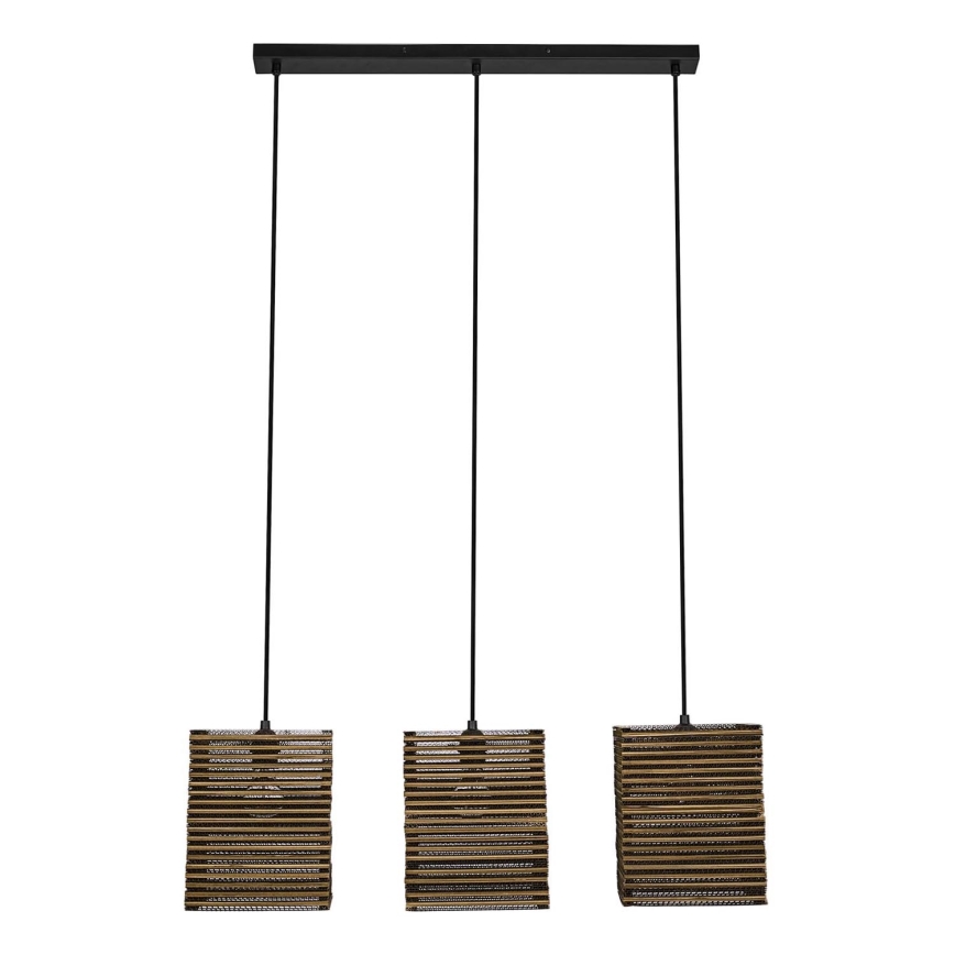 Ledvance - Pendel DECOR CARDBOARD 3xE27/15W/230V