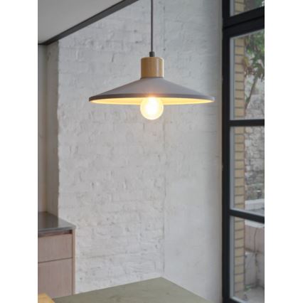 Ledvance - Pendel DECOR CONCRETE 1xE27/15W/230V diameter 32 cm beton grå