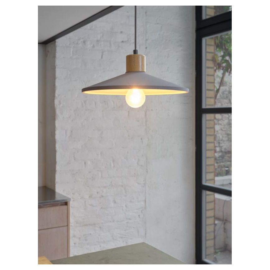 Ledvance - Pendel DECOR CONCRETE 1xE27/15W/230V diameter 32 cm beton grå