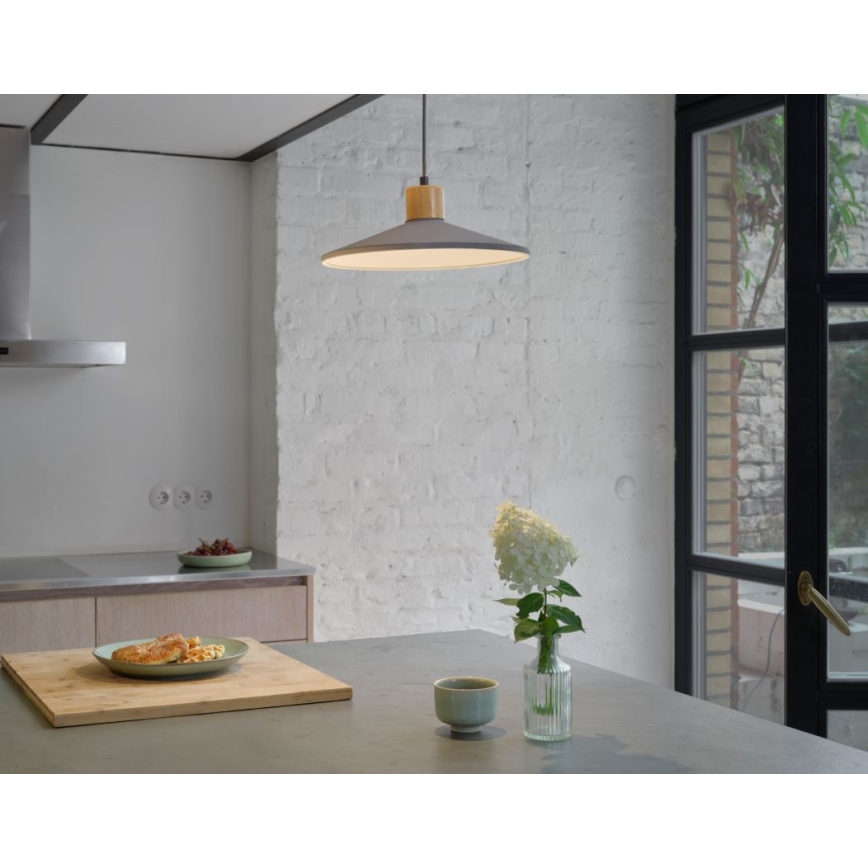 Ledvance - Pendel DECOR CONCRETE 1xE27/15W/230V diameter 32 cm beton grå
