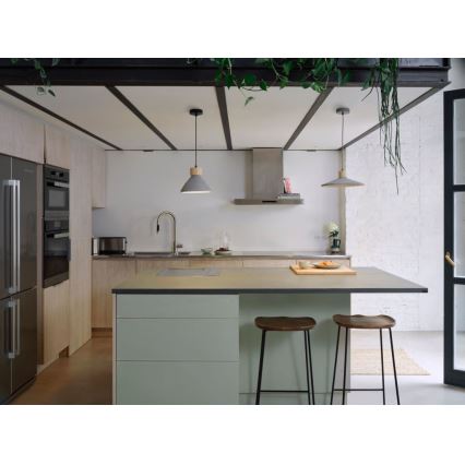 Ledvance - Pendel DECOR CONCRETE 1xE27/15W/230V diameter 32 cm beton grå