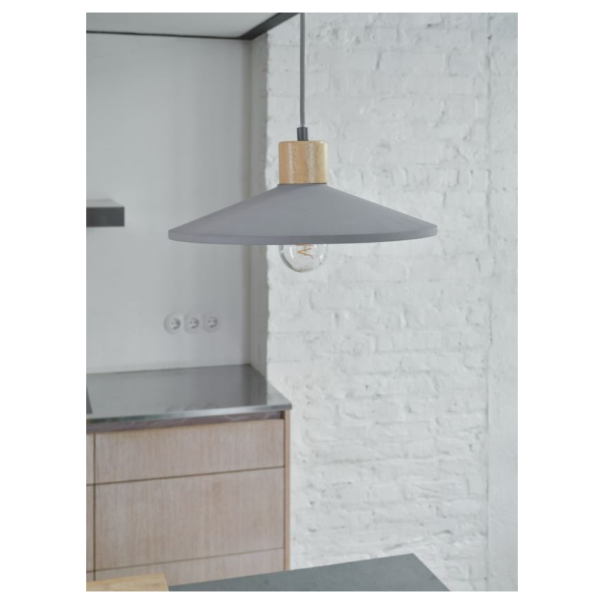Ledvance - Pendel DECOR CONCRETE 1xE27/15W/230V diameter 32 cm beton grå