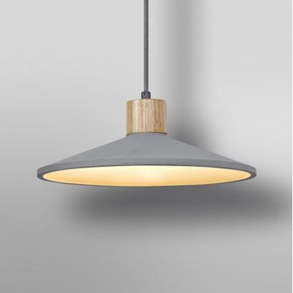 Ledvance - Pendel DECOR CONCRETE 1xE27/15W/230V diameter 32 cm beton grå
