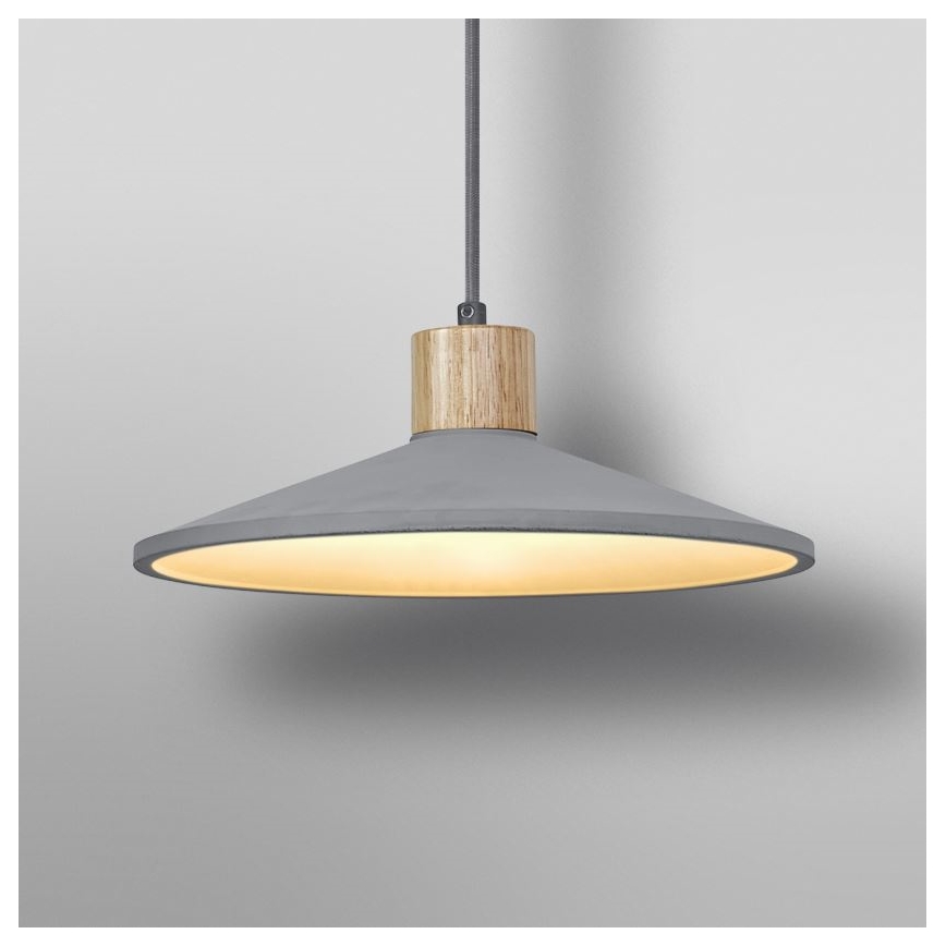 Ledvance - Pendel DECOR CONCRETE 1xE27/15W/230V diameter 32 cm beton grå