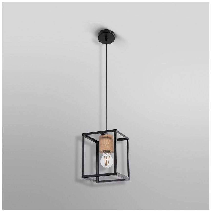 Ledvance - Pendel DECOR NAIROBI 1xE27/15W/230V gummitræ