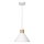Ledvance - Pendel DECOR PLASTER 1xE27/25W/230V diameter 22 cm gips hvid