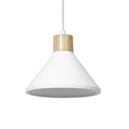 Ledvance - Pendel DECOR PLASTER 1xE27/25W/230V diameter 22 cm gips hvid