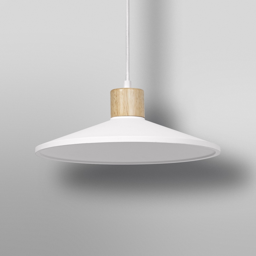 Ledvance - Pendel DECOR PLASTER 1xE27/25W/230V diameter 32 cm gips hvid