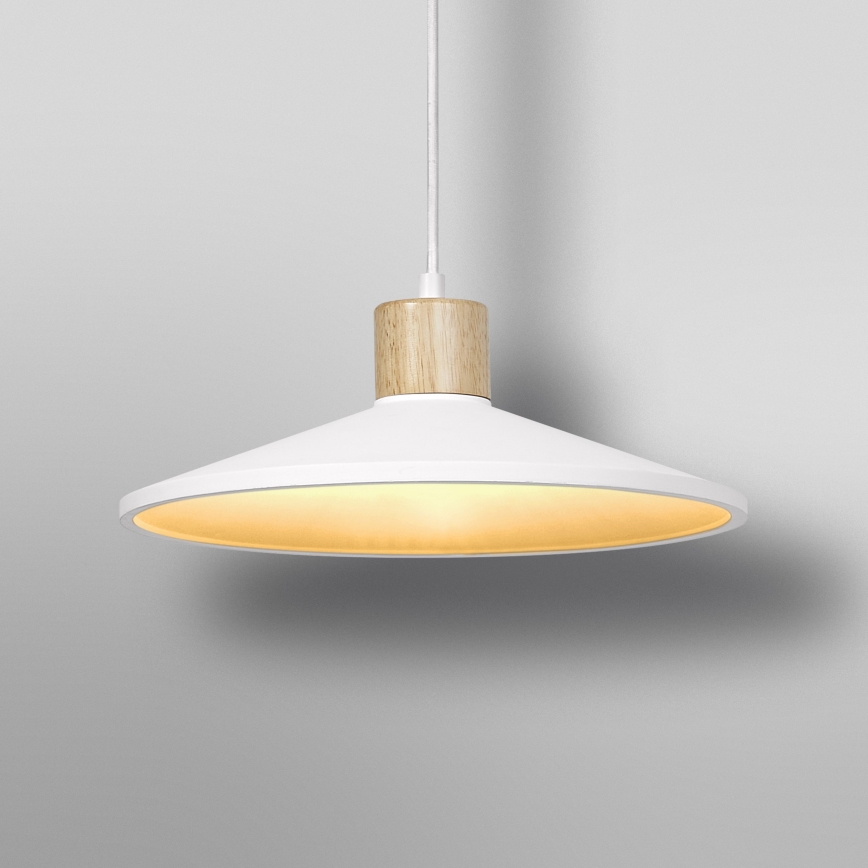 Ledvance - Pendel DECOR PLASTER 1xE27/25W/230V diameter 32 cm gips hvid