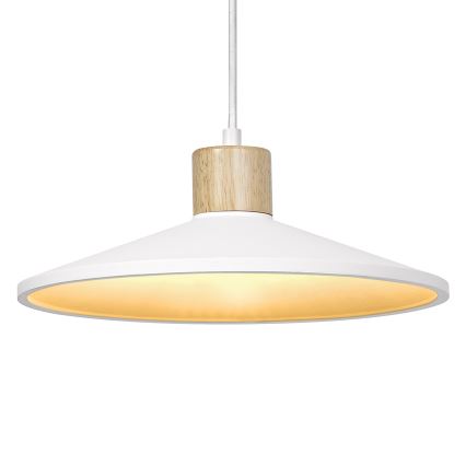 Ledvance - Pendel DECOR PLASTER 1xE27/25W/230V diameter 32 cm gips hvid