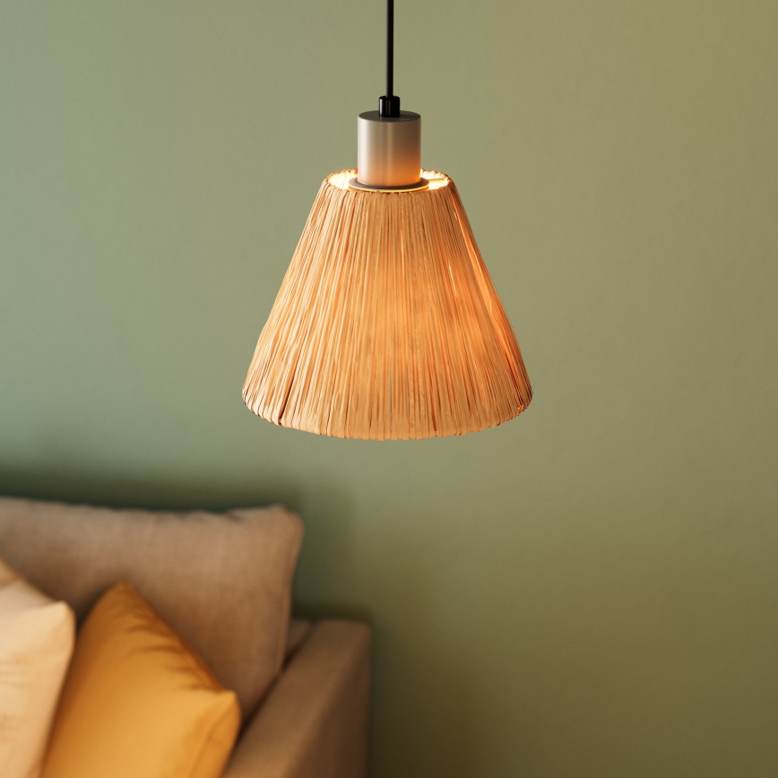 Ledvance - Pendel DECOR RAFFIA 1xE27/15W/230V