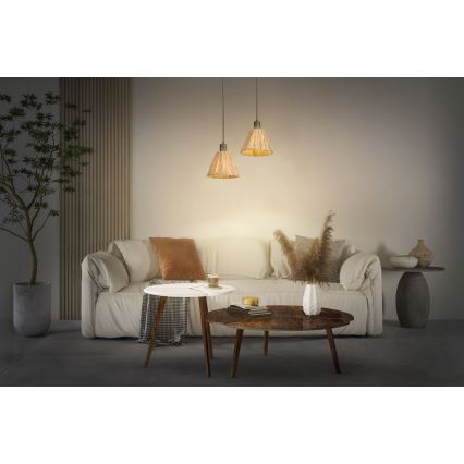 Ledvance - Pendel DECOR RAFFIA 1xE27/15W/230V
