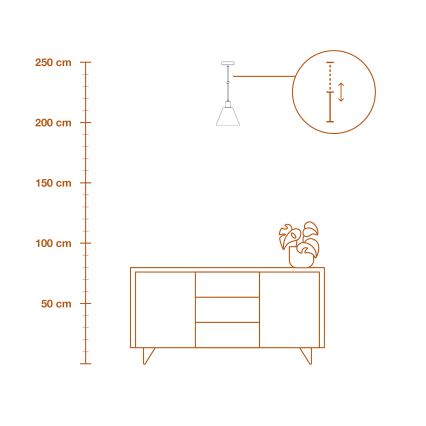 Ledvance - Pendel DECOR RAFFIA 1xE27/15W/230V