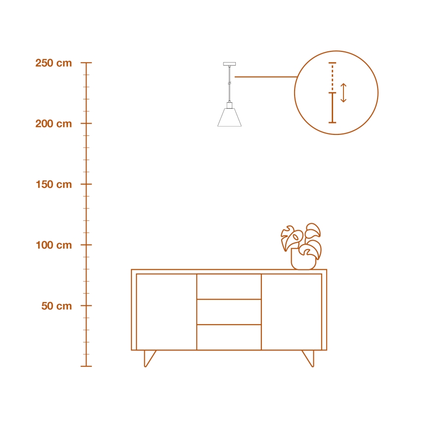 Ledvance - Pendel DECOR RAFFIA 1xE27/15W/230V