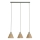 Ledvance - Pendel DECOR RAFFIA 3xE27/15W/230V raffia bast