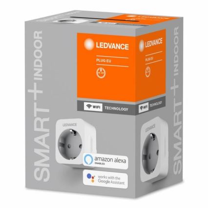 Ledvance - Smart-stik SCHUKO SMART+ EU Wi-Fi