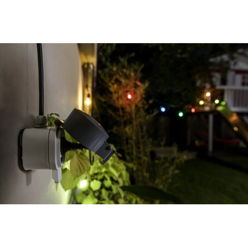 Ledvance - Smart udendørs socket SMART+ 3680W/230V/Type F/SCHUKO 16A IP44