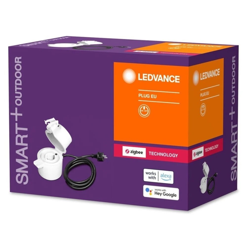 Ledvance - Smart udendørs socket SMART+ 3680W/230V/Type F/SCHUKO 16A IP44