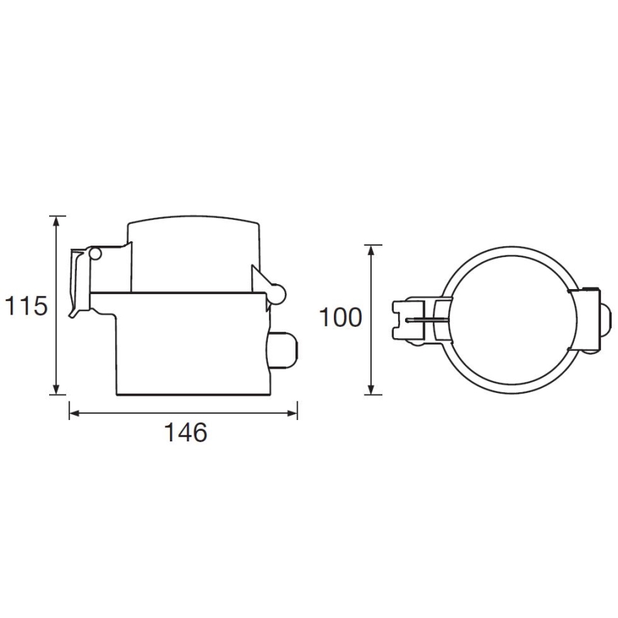 Ledvance - Smart udendørs socket SMART+ 3680W/230V/Type F/SCHUKO 16A IP44