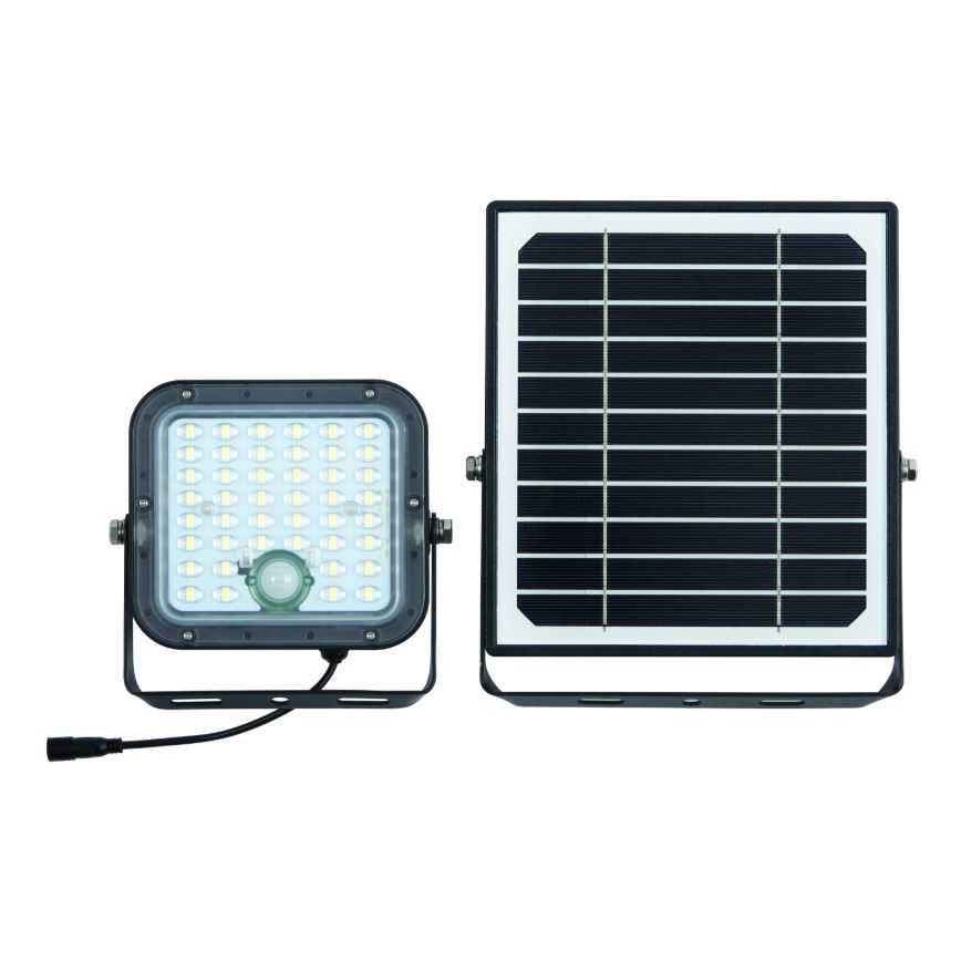 Ledvance - Soldrevet LED projektør dæmpbar med sensor FLOOD SPLIT LED/10W/3,2V 5000 mAh IP65 + fjernbetjening