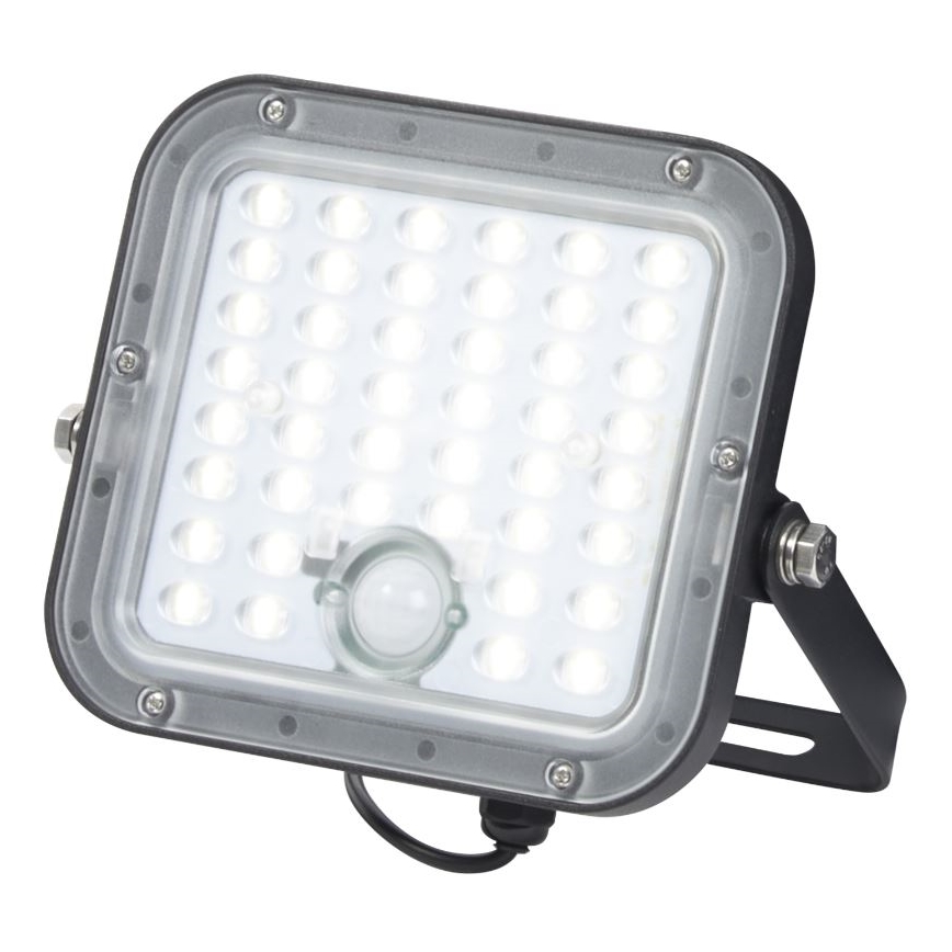 Ledvance - Soldrevet LED projektør dæmpbar med sensor FLOOD SPLIT LED/10W/3,2V 5000 mAh IP65 + fjernbetjening