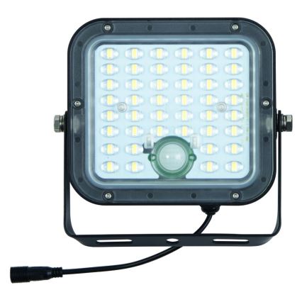 Ledvance - Soldrevet LED projektør dæmpbar med sensor FLOOD SPLIT LED/10W/3,2V 5000 mAh IP65 + fjernbetjening