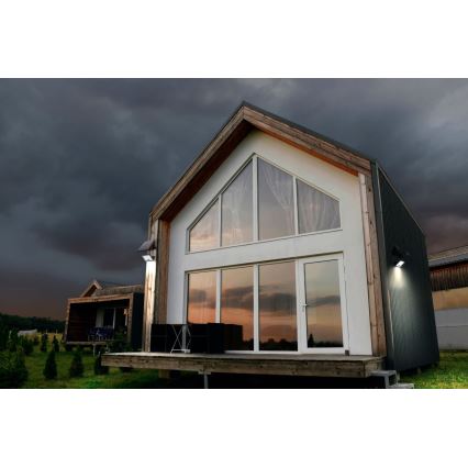 Ledvance - Soldrevet LED projektør dæmpbar med sensor FLOOD SPLIT LED/30W/6,4V 5000 mAh IP65 + fjernbetjening