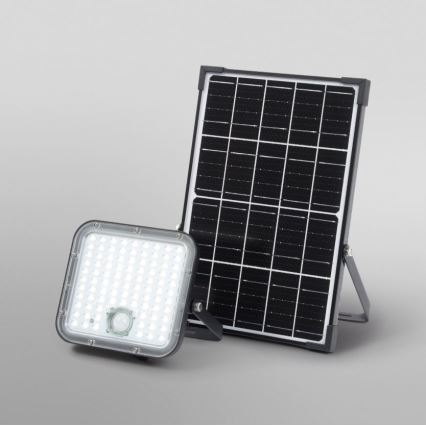 Ledvance - Soldrevet LED projektør dæmpbar med sensor FLOOD SPLIT LED/30W/6,4V 5000 mAh IP65 + fjernbetjening