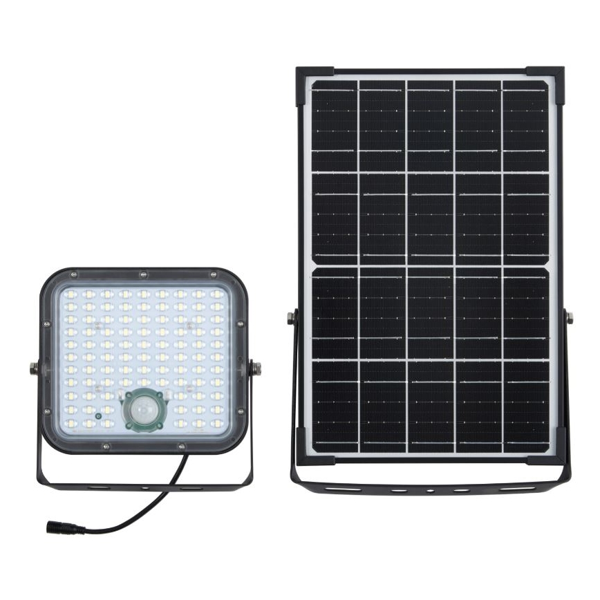 Ledvance - Soldrevet LED projektør dæmpbar med sensor FLOOD SPLIT LED/30W/6,4V 5000 mAh IP65 + fjernbetjening