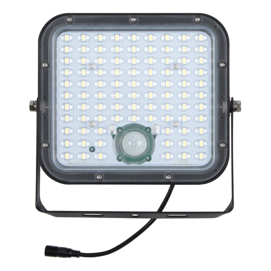 Ledvance - Soldrevet LED projektør dæmpbar med sensor FLOOD SPLIT LED/30W/6,4V 5000 mAh IP65 + fjernbetjening