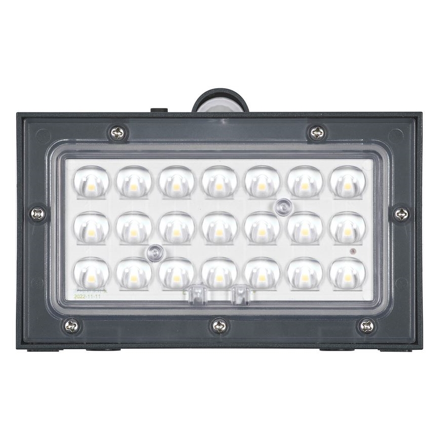 Ledvance - Soldrevet LED væglampe med sensor ENDURA SOLAR LED/3W/4,2V 1200 mAh IP65