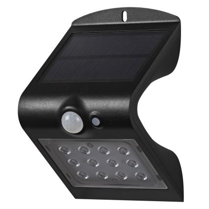 Ledvance - Soldrevet LED væglampe med sensor SOMMERFUGL LED/1,5W/3,7V 1200 mAh IP65