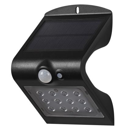 Ledvance - Soldrevet LED væglampe med sensor SOMMERFUGL LED/1,5W/3,7V IP65