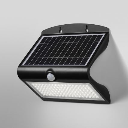 Ledvance - Soldrevet LED væglampe med sensor SOMMERFUGL LED/8W/3,7V 2000 mAh IP65