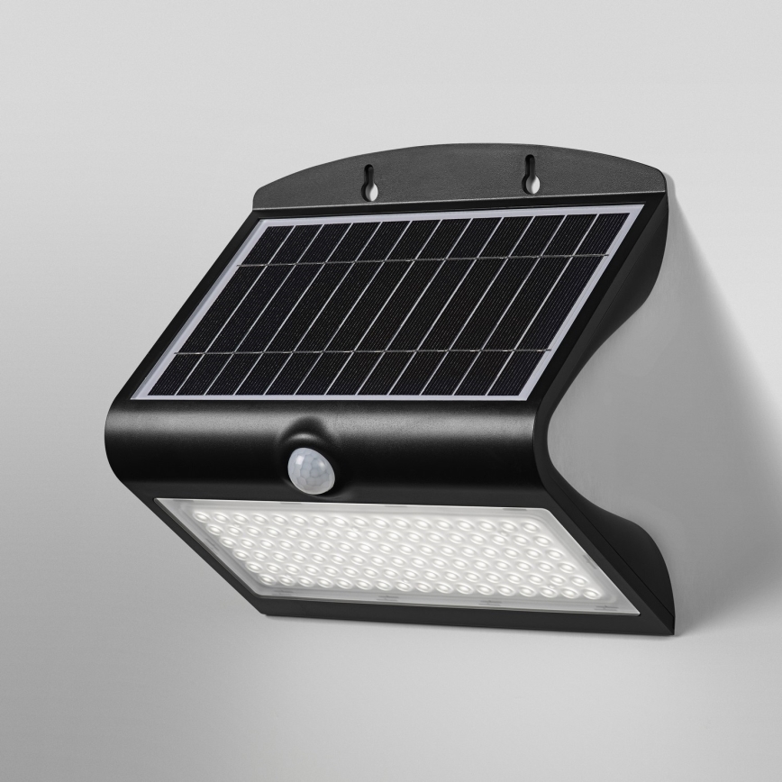 Ledvance - Soldrevet LED væglampe med sensor SOMMERFUGL LED/8W/3,7V 2000 mAh IP65