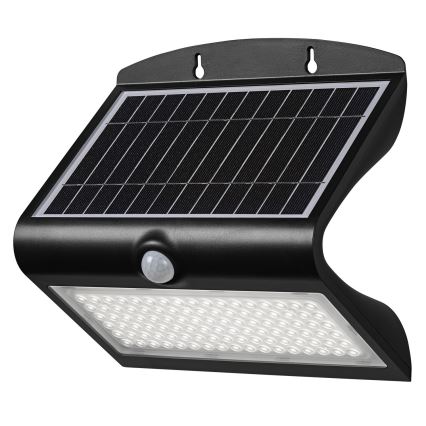 Ledvance - Soldrevet LED væglampe med sensor SOMMERFUGL LED/8W/3,7V 2000 mAh IP65