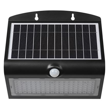 Ledvance - Soldrevet LED væglampe med sensor SOMMERFUGL LED/8W/3,7V 2000 mAh IP65