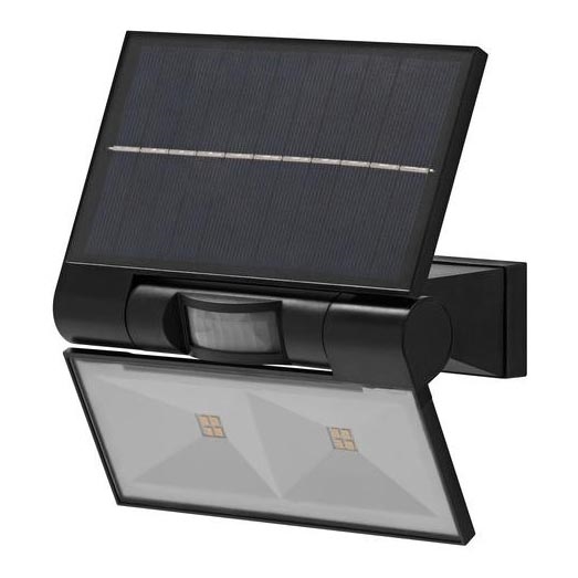 Ledvance - Soldrevet LED vægprojektør med sensor FLOOD LED/2,9W/3,7V 2600 mAh IP44