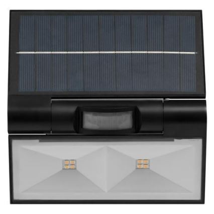 Ledvance - Soldrevet LED vægprojektør med sensor FLOOD LED/2,9W/3,7V 2600 mAh IP44
