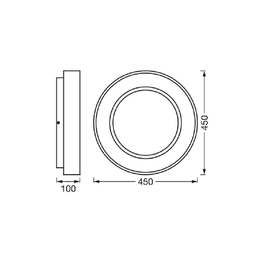 Ledvance-LED Dæmpbart loftlys SUN@HOME CIRCULAR LED/18,5W/230V Wi-Fi