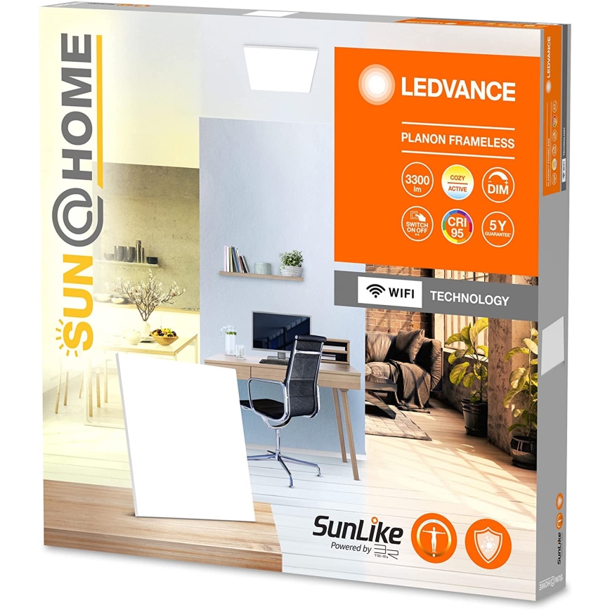 Ledvance - LED dæmpbar indbygningspanel SUN@HOME LED/35W/230V 2200-5000K CRI 95 Wi-Fi