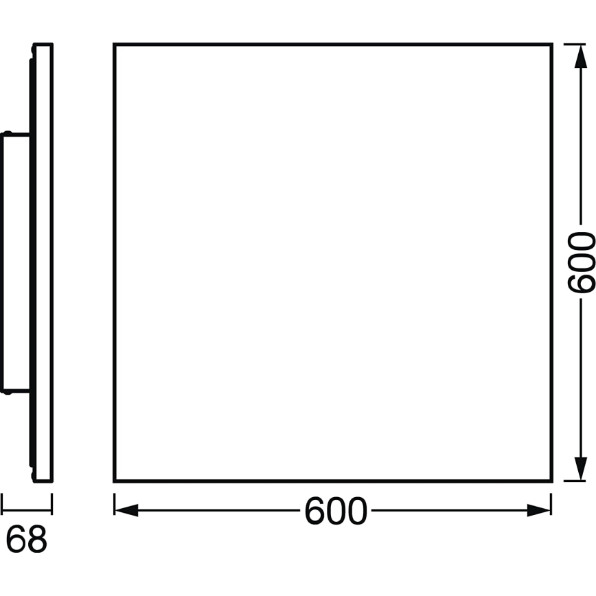 Ledvance - LED dæmpbar indbygningspanel SUN@HOME LED/35W/230V 2200-5000K CRI 95 Wi-Fi