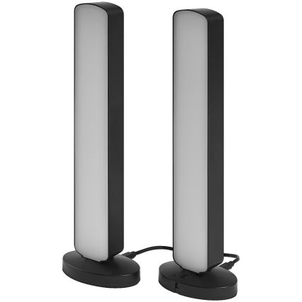 Ledvance - SÆT 2x LED RGBW Bordlampe dæmpbar MOOD LIGHT LED/4W/230V Wi-Fi + + fjernbetjening