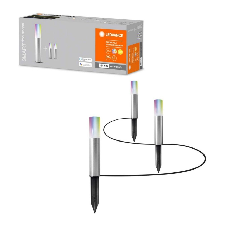 Ledvance - SÆT 3x LED RGBW Udvidelsessæt til udendørs SMART+ MINI lampe 3xLED/3,1W/230V IP65 Wi-Fi