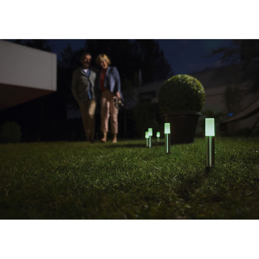 Ledvance - SÆT 5x LED RGBW Dæmpbar udendørs lampe SMART+ GARDENPOLE LED/6W/230V IP44