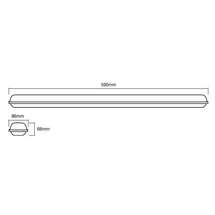 Ledvance - Teknisk LED lampe SUBMARINE LED/18W/230V IP65