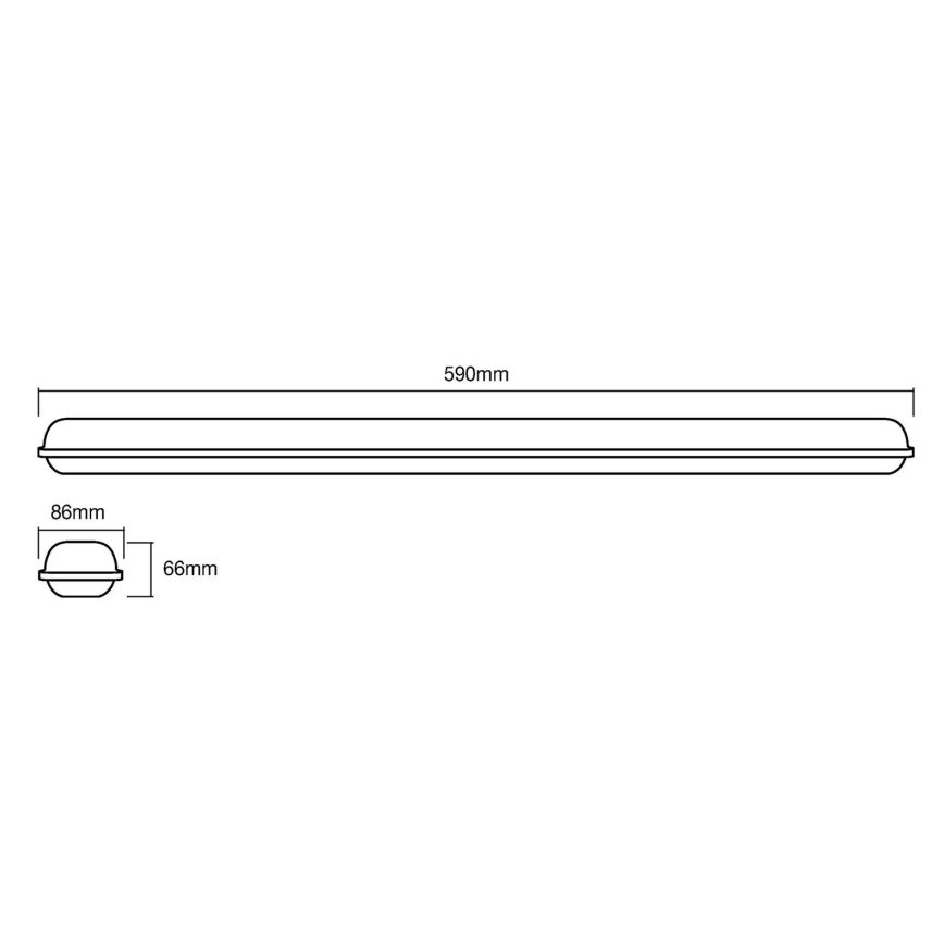 Ledvance - Teknisk LED lampe SUBMARINE LED/18W/230V IP65