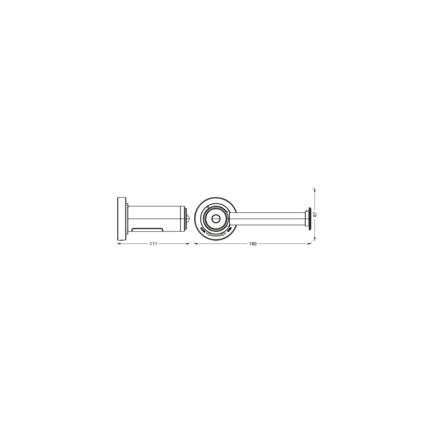 Ledvance - Toiletrulleholder med LED-lys IP44