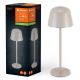 Ledvance - Udendørs LED lampe dæmpbar og genopladelig TABLE LED/2,5W/5V IP54 beige