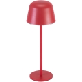 Ledvance - Udendørs LED lampe dæmpbar og genopladelig TABLE LED/2,5W/5V IP54 rød